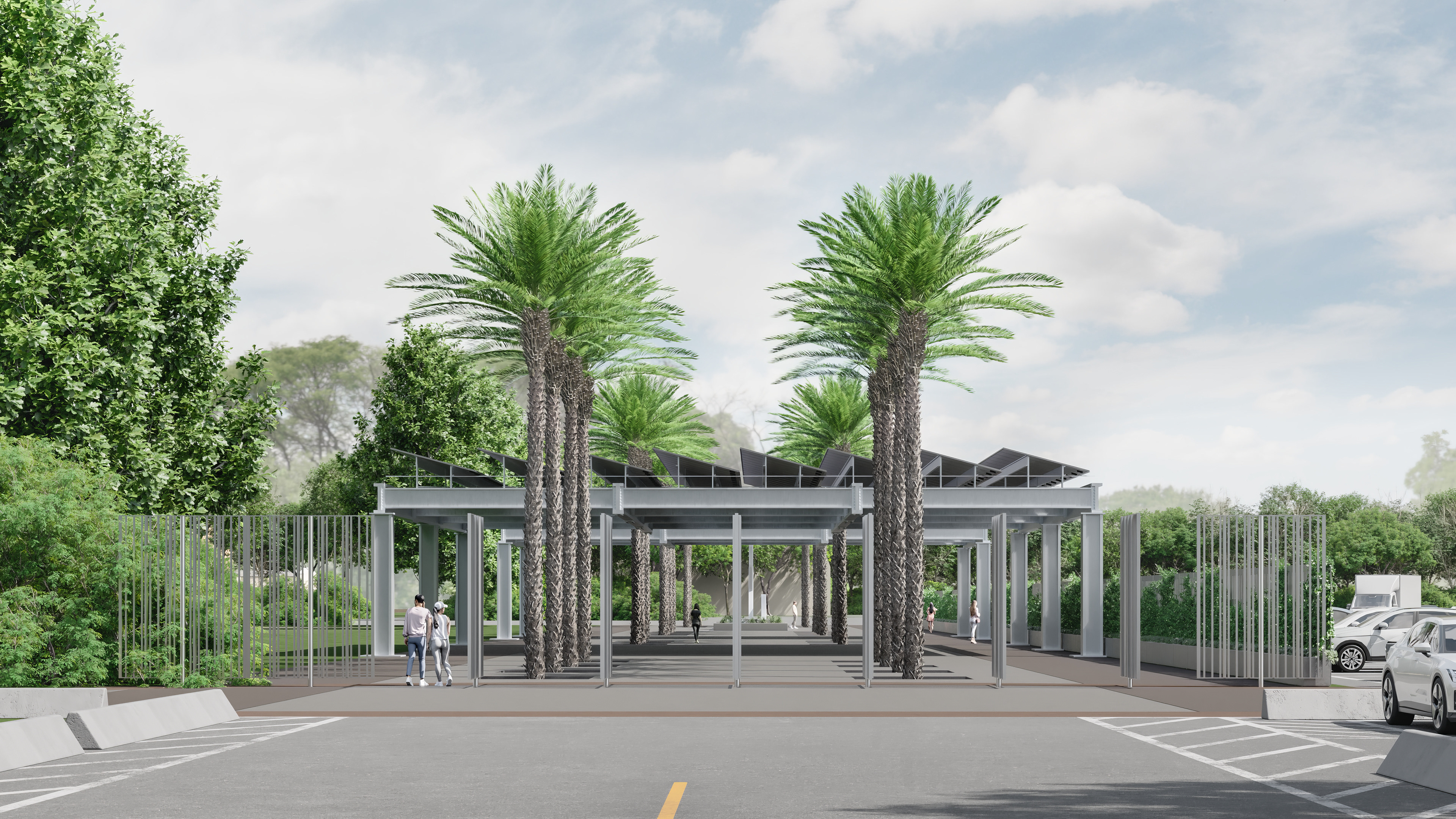 Fairgrounds entrance redevelopment visualization