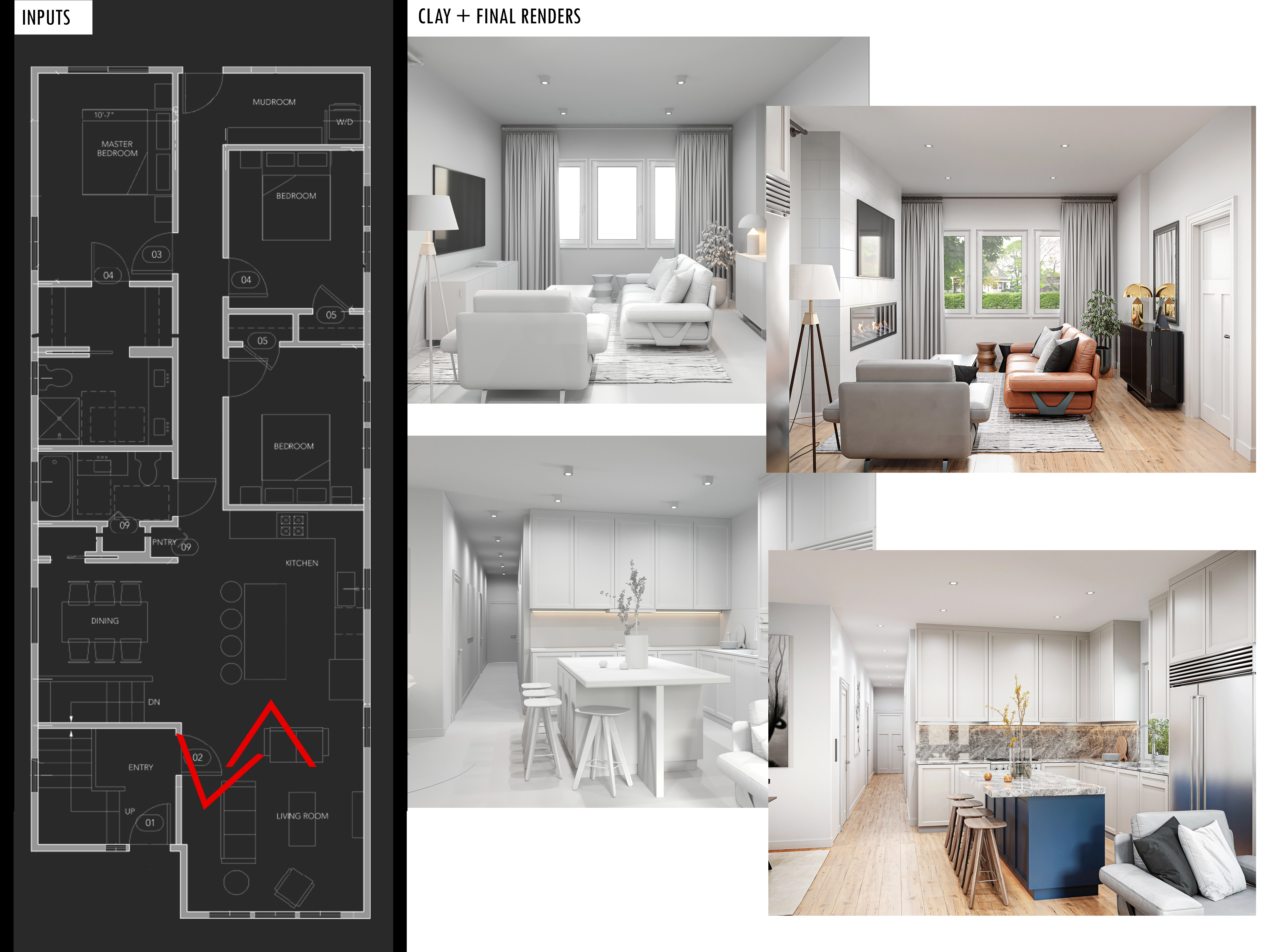 Boston listing visuals collage